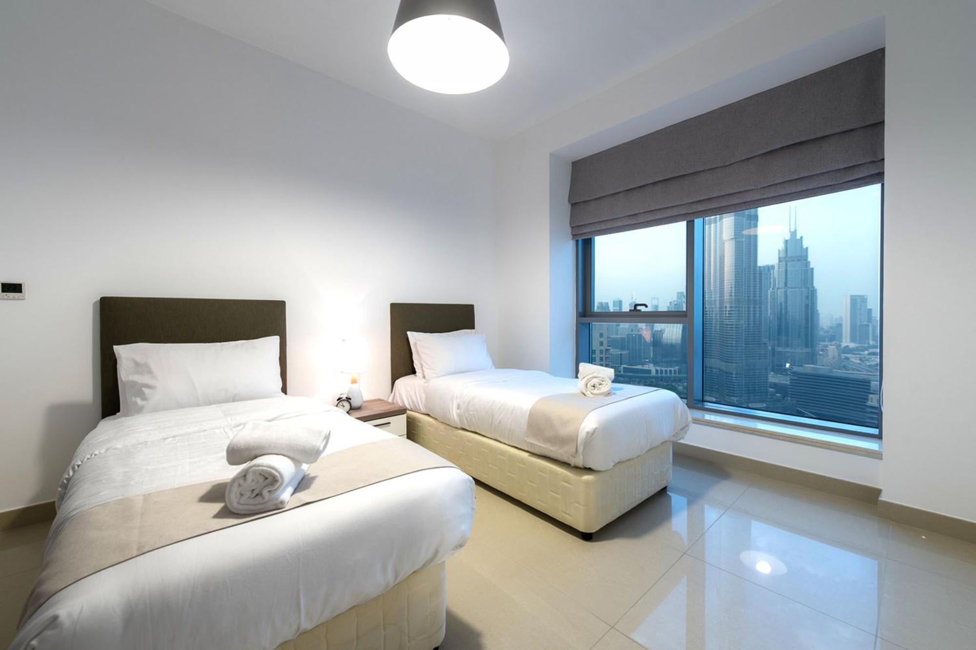 Spectacular Burj Khalifa View 2Br 29 Boulevard Tower 2 Dubai Exterior foto